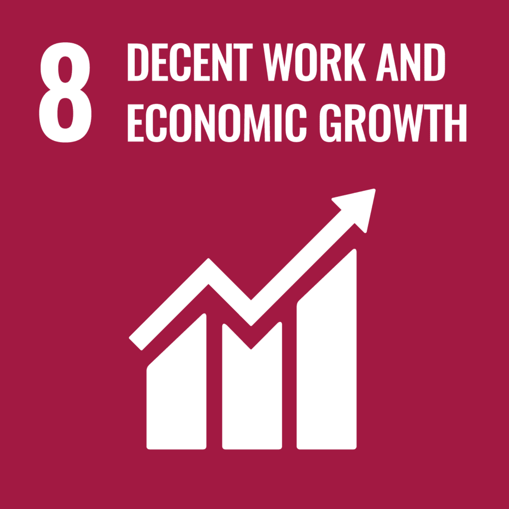 The global goal initiatives decent work and economic growth